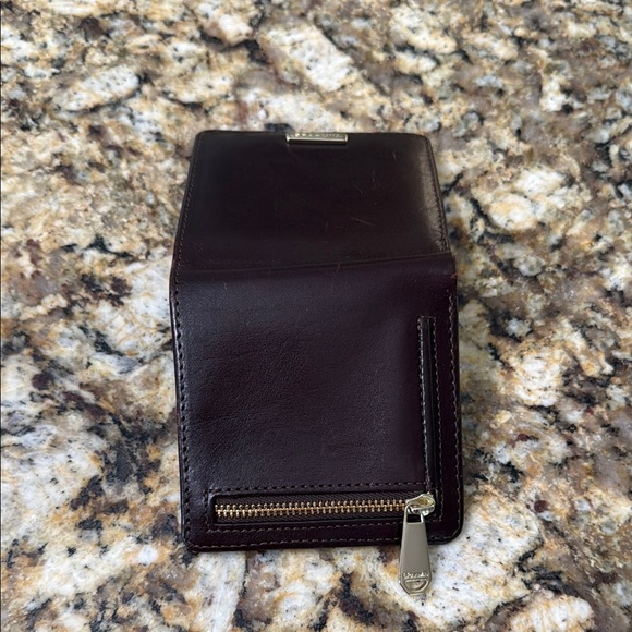 Mimco Brown Key Card Holder Leather Accessory - Picture 3 of 3